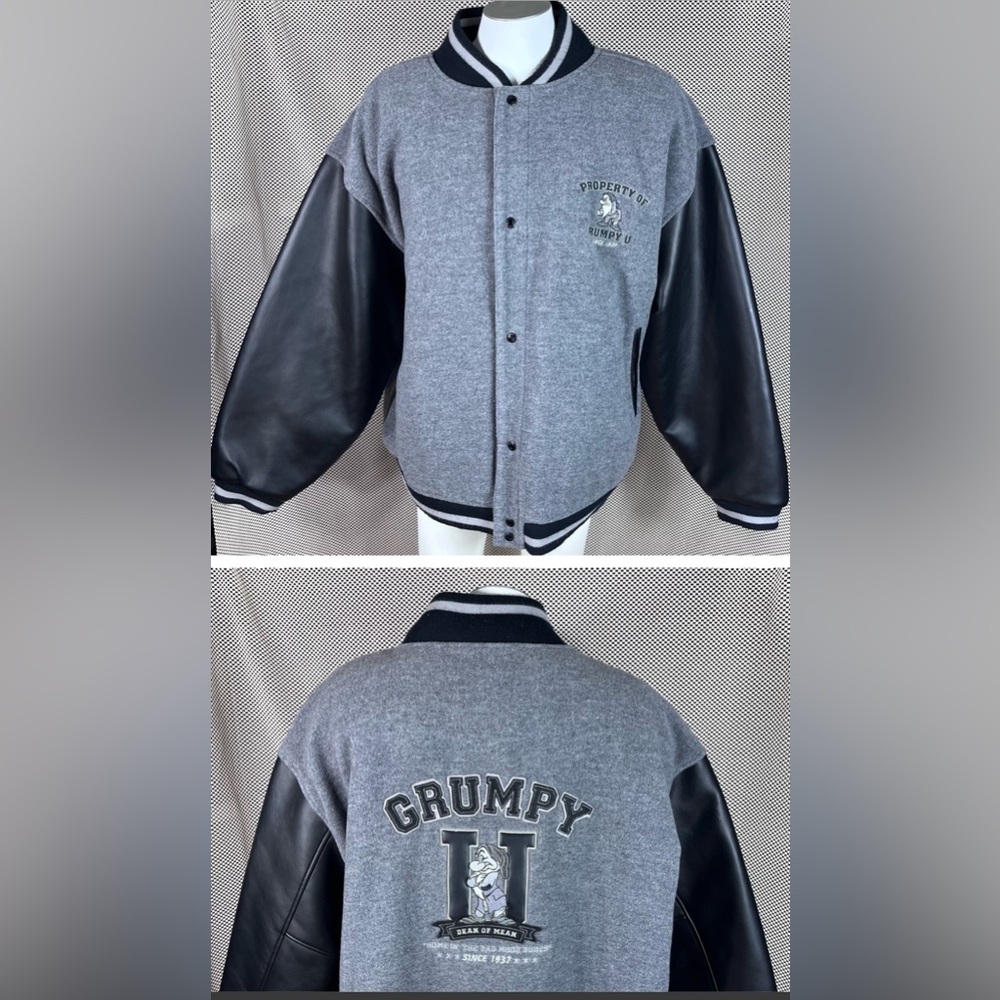 Disney Store Exclusive Grumpy Button Down Basebal… - image 2